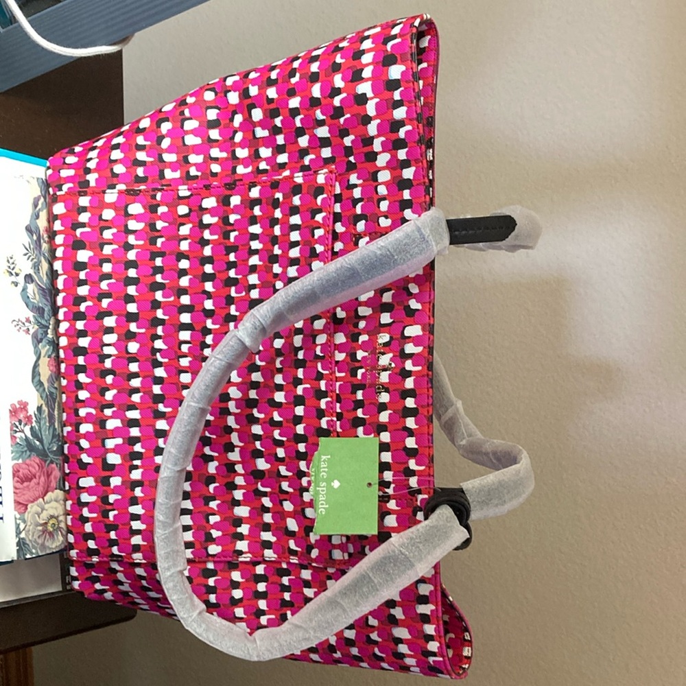 Kate Spade Canvas Tote new with tags.